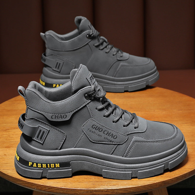 Damen Sportliche High-Top Sneakers mit dämpfendem Sohlenprofil und atmungsaktiver Innensohle EB