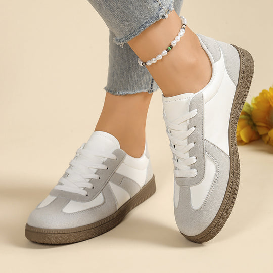 Damen Freizeitsneaker mit sportlichem Design und rutschfester Sohle EB