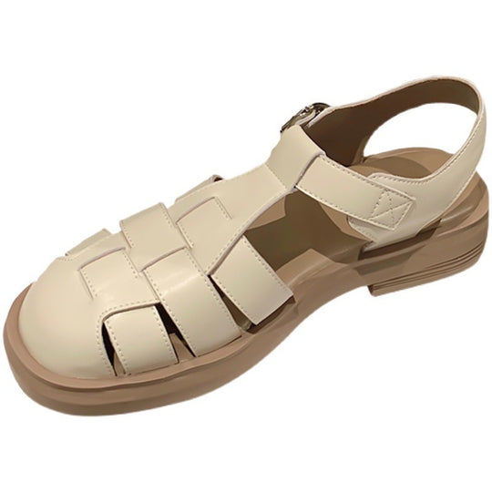 Damen Sandalen mit verstellbarem Riemen und rutschfester Sohle EB