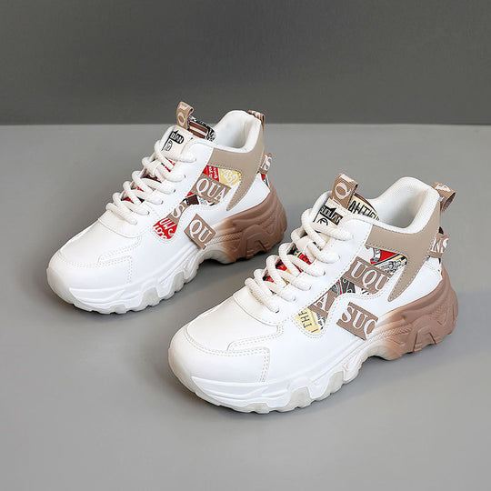 Damen Sportliche Sneakers mit modischem Design und rutschfester Sohle EB