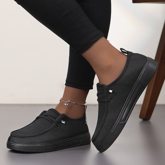 Damen Atmungsaktive Freizeit Sneaker mit flexiblem Design und rutschfester Sohle EB