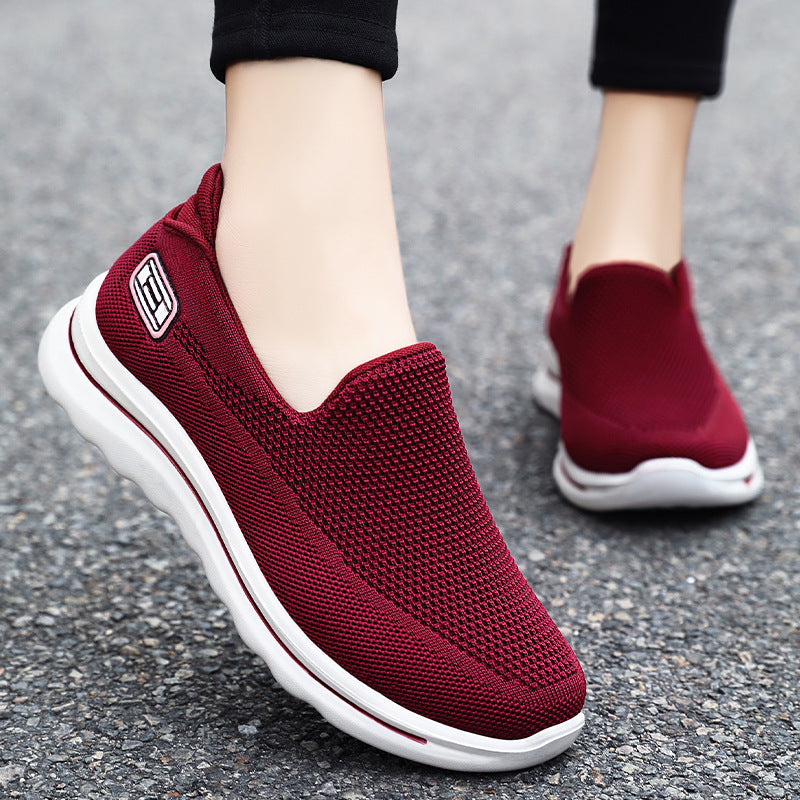 Unisex nan ultraleichter Strick-Slipper mit adaptiver Memory-Innensohle und flexibler Wellenlaufsohle EB