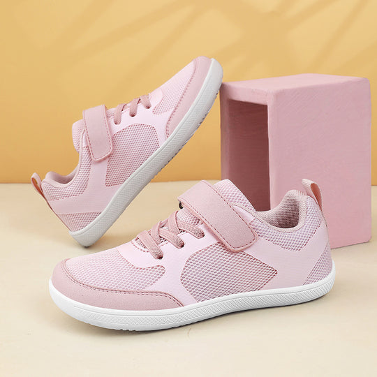 Unisex nan leichte Mesh-Sneaker mit elastischem Schnürsystem, Klettverschluss und EVA-Zwischensohle EB