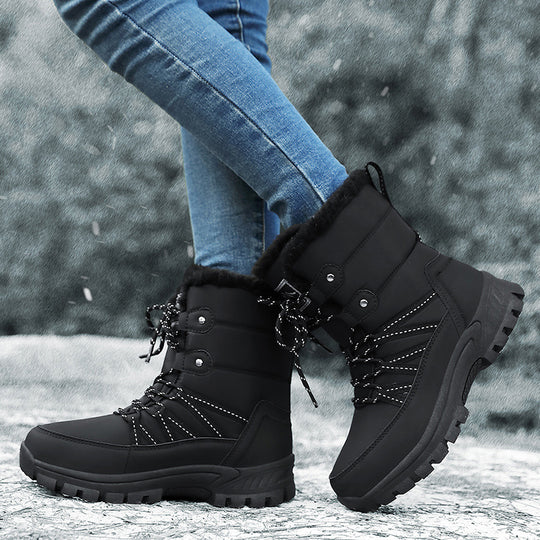 Damen Winterstiefel mit isolierender Fütterung und rutschfester Sohle EB 1770350024
