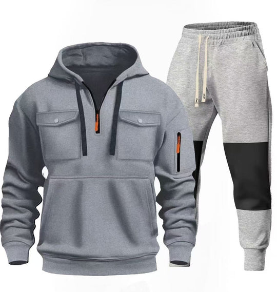Herren funktionaler Sweatshirt- und Jogginghosen-Set EB