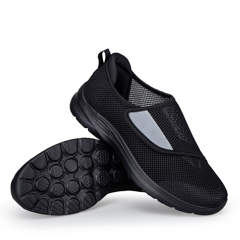 Damen Atmungsaktive Slip-On Sneakers mit rutschfester Sohle EB