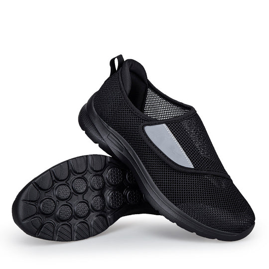 Damen Atmungsaktive Slip-On Sneakers mit rutschfester Sohle EB