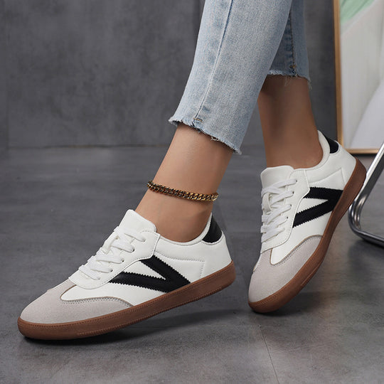Damen Sportliche Sneaker mit modischem Design und robustem Sohlenprofil EB