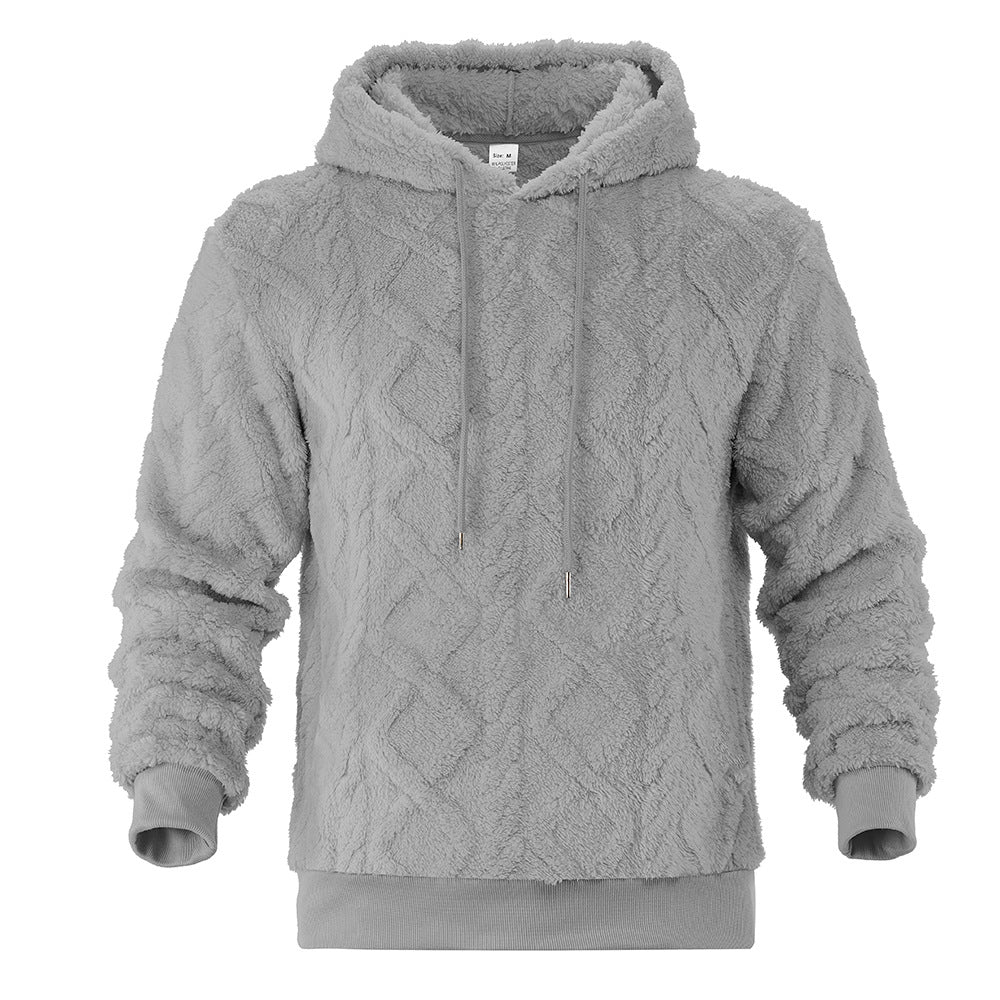 Damen Kuscheliger Fleece-Hoodie mit strukturiertem Design EB