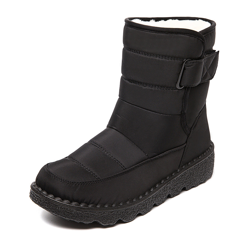 EB | Wasserdichte High-Top Slip-On Schneestiefel
