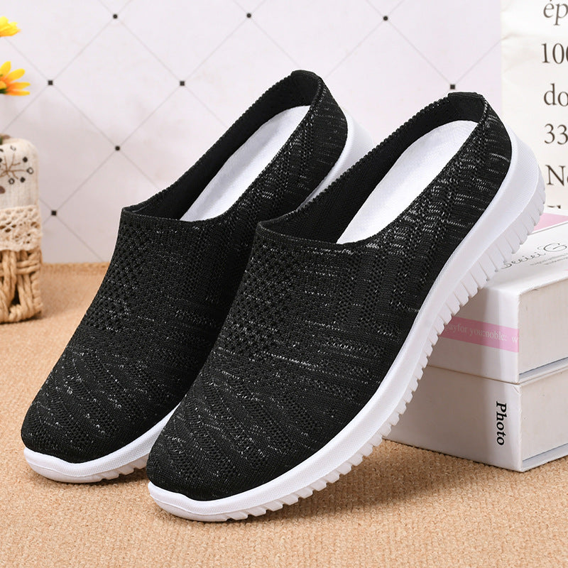 Damen leichte Slip-On Schuhe mit atmungsaktivem Obermaterial von EB