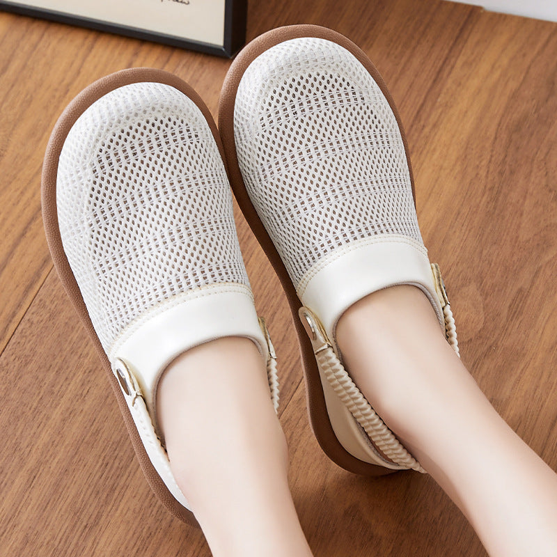 Damen Komfortable und atmungsaktive Clogs EB