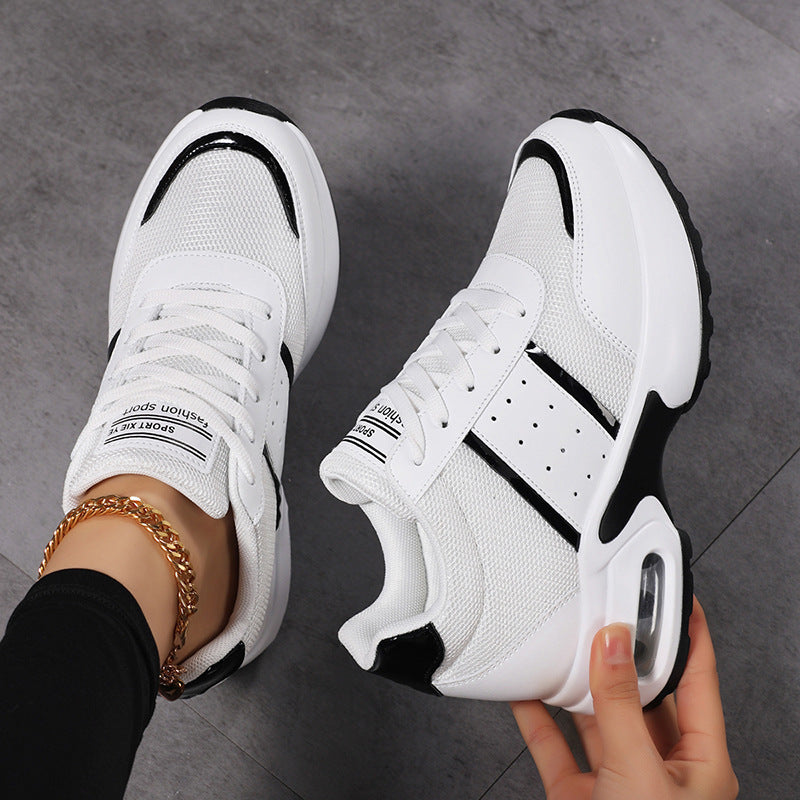 Damen Sportliche Sneakers mit atmungsaktivem Obermaterial und dämpfendem Fußbett EB