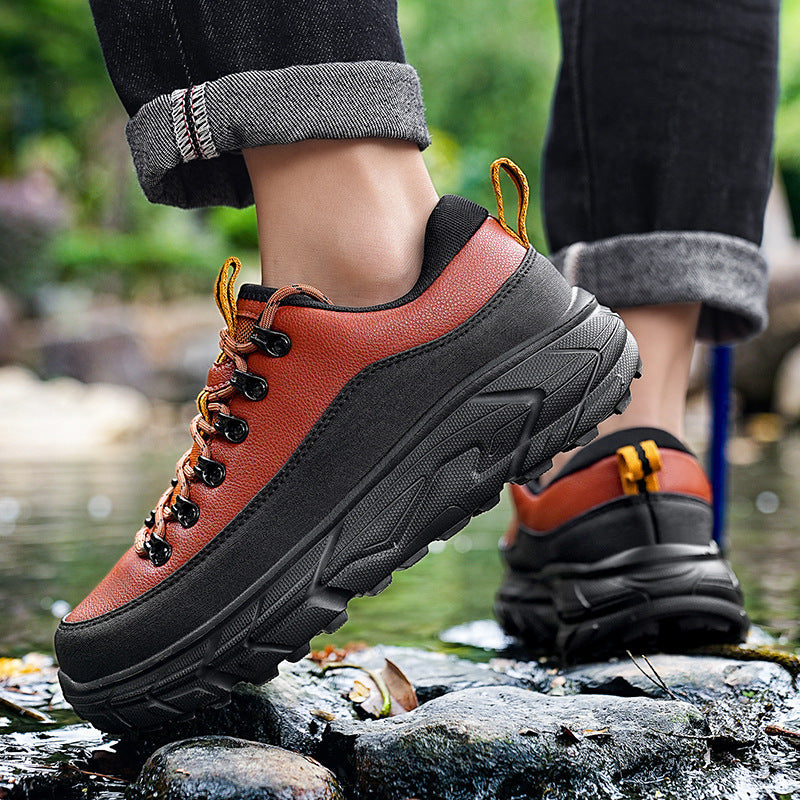 Damen Outdoor-Wanderschuhe mit robustem Profil und rutschfester Sohle EB