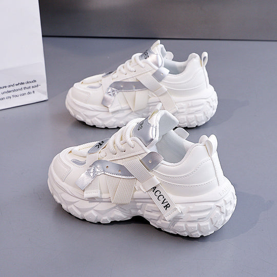Damen Sportliche Chunky Sneakers mit innovativem Design und rutschfester Sohle EB