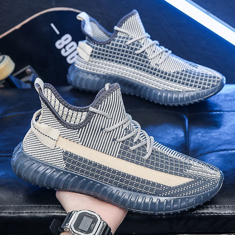 Damen Atmungsaktive Sneaker mit flexiblem Mesh-Obermaterial und stoßdämpfender Sohle EB
