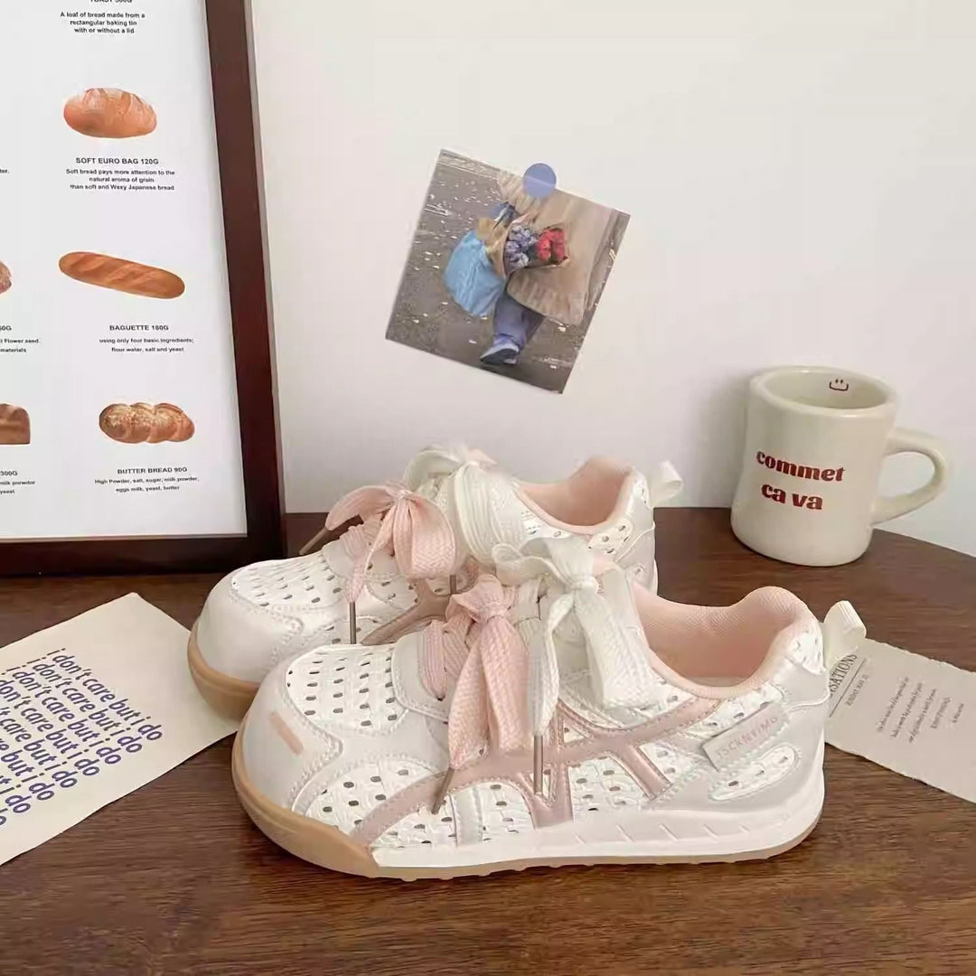 Damen Atmungsaktive Freizeitschuhe mit gesundheitsfördernder Sohle und praktischen Schnürsystem EB