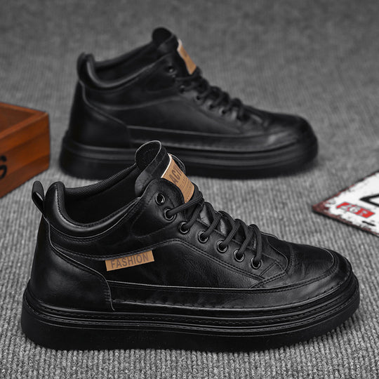 Damen Modische High-Top Sneakers mit rutschfester Sohle und Komfort-Futter EB