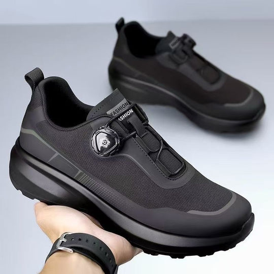 Damen Sportliche Schnür-Sneaker mit innovativem Schnellschnürsystem und atmungsaktiver Konstruktion EB