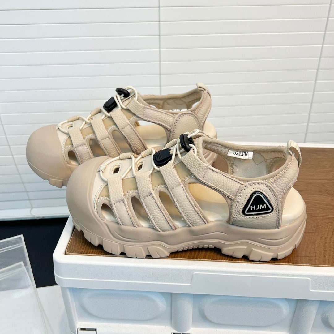 Damen Sportliche Outdoor-Sandalen mit atmungsaktiver Mesh-Oberfläche und rutschfester Sohle EB