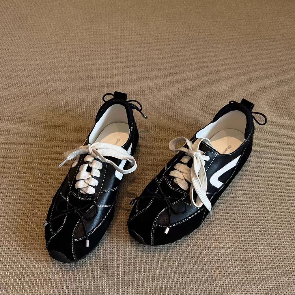 Damen modische Laufsohlen Sneaker mit innovativem Schnürsystem und atmungsaktiver Oberfläche EB