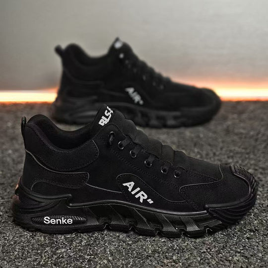 Damen Komfortable und modische Sneaker mit stoßdämpfender Sohle EB