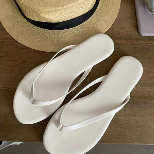 Damen Zehentrenner-Sandalen mit ergonomischem Fußbett und minimalistischer Silhouette EB