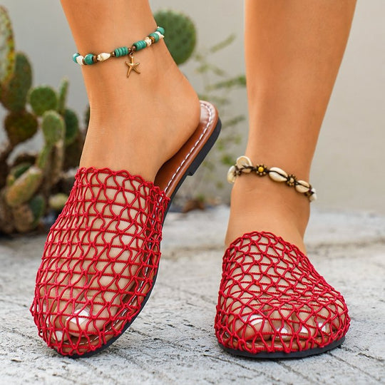 Damen Atmungsaktive und flexible Freizeit-Slipper EB