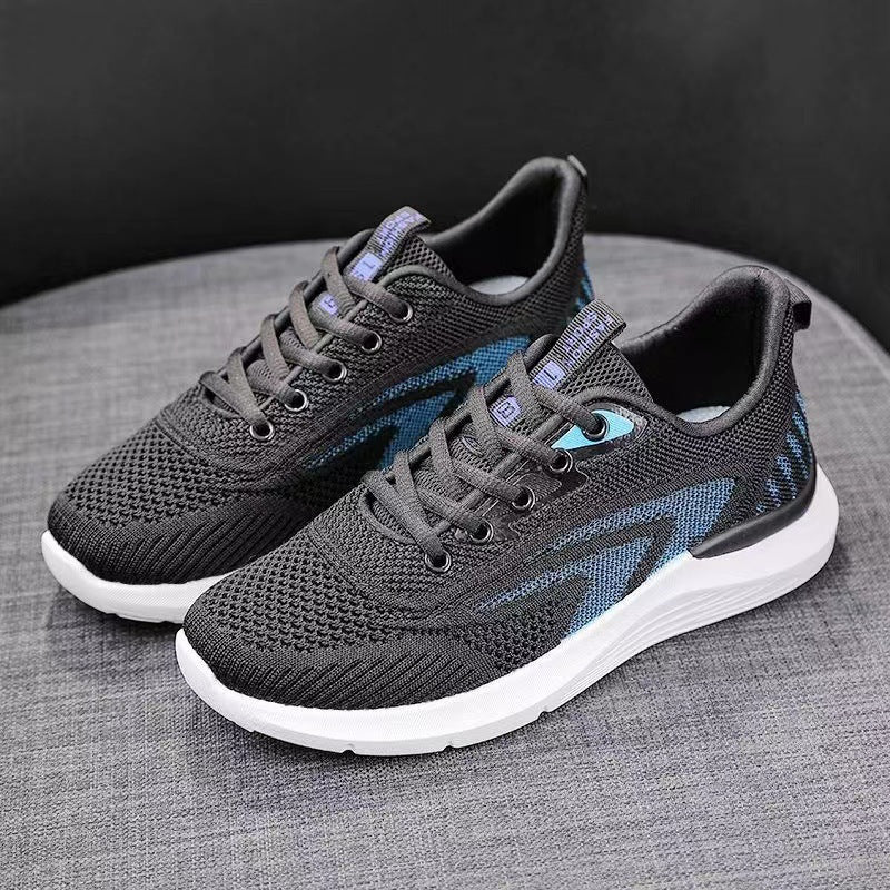 Damen Atmungsaktive Freizeitsneaker mit flexiblem Obermaterial und bequemer Dämpfung EB
