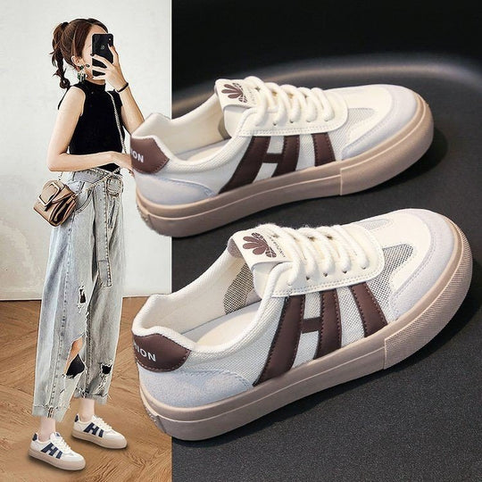 Damen Freizeitsneaker mit stilvollen Details und bequemer Sohle EB