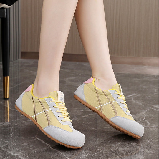 Damen sportliche Freizeitschuhe mit atmungsaktiver Obermaterialstruktur und rutschfester Laufsohle EB