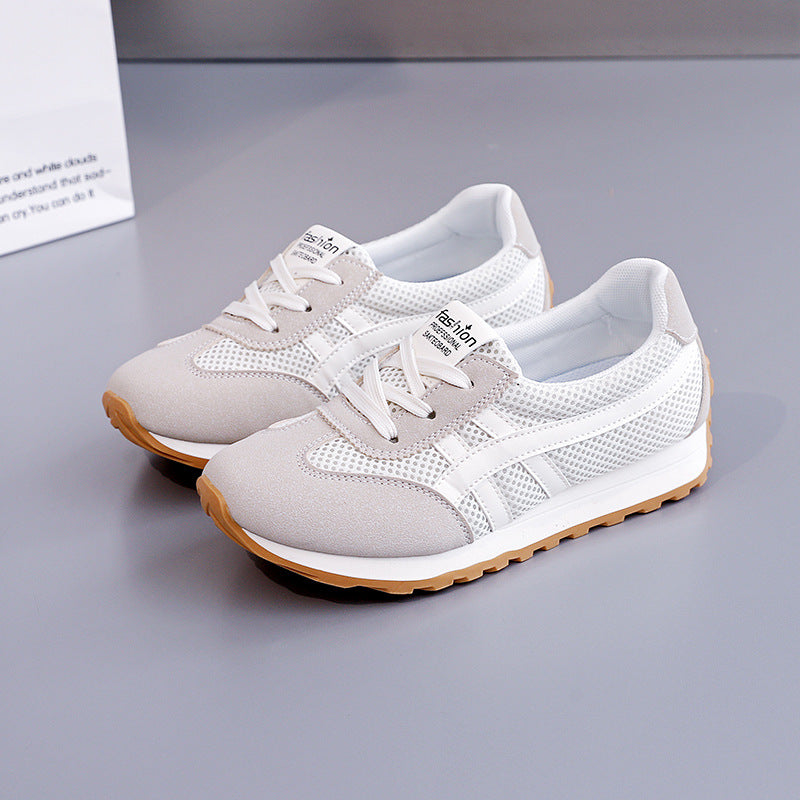 Damen Leichte Atmungsaktive Sneakers mit flexibler Sohle und Dämpfung EB