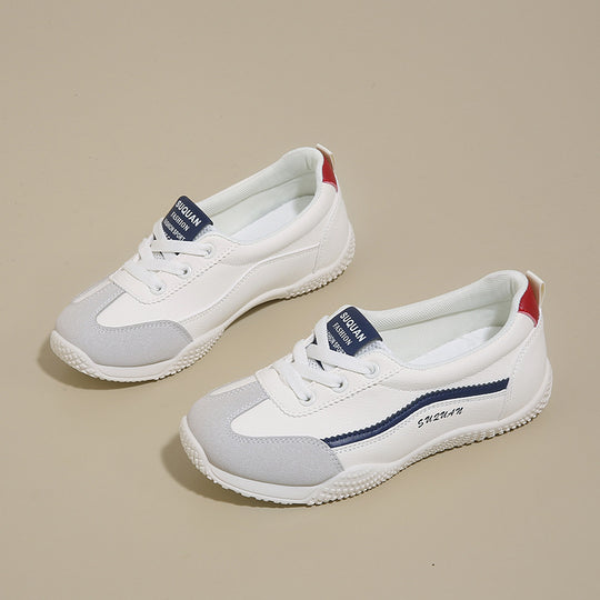 Damen sportliche Sneakers mit atmungsaktivem Obermaterial und flexiblem Sohlenprofil EB
