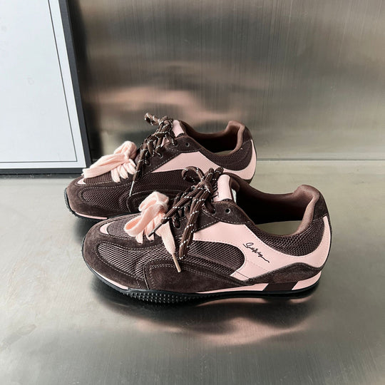 Damen Sportliche Sneakers mit atmungsaktivem Obermaterial und weicher Polsterung EB