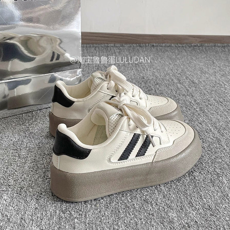 Damen Bequeme Sneakers mit verstärkter Sohle und stilvollem Design EB