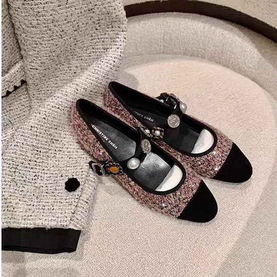 Damen Elegante und lässige Halbschuhe EB