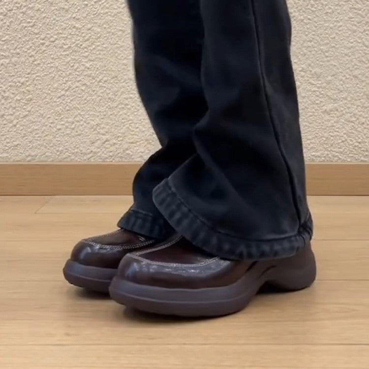 Damen modische Winterstiefel mit bequemer Innenpolsterung und rutschfester Sohle EB