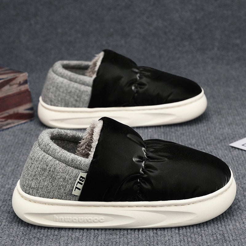 Damen Bequeme Hausschuhe mit atmungsaktivem und warmem Futter EB