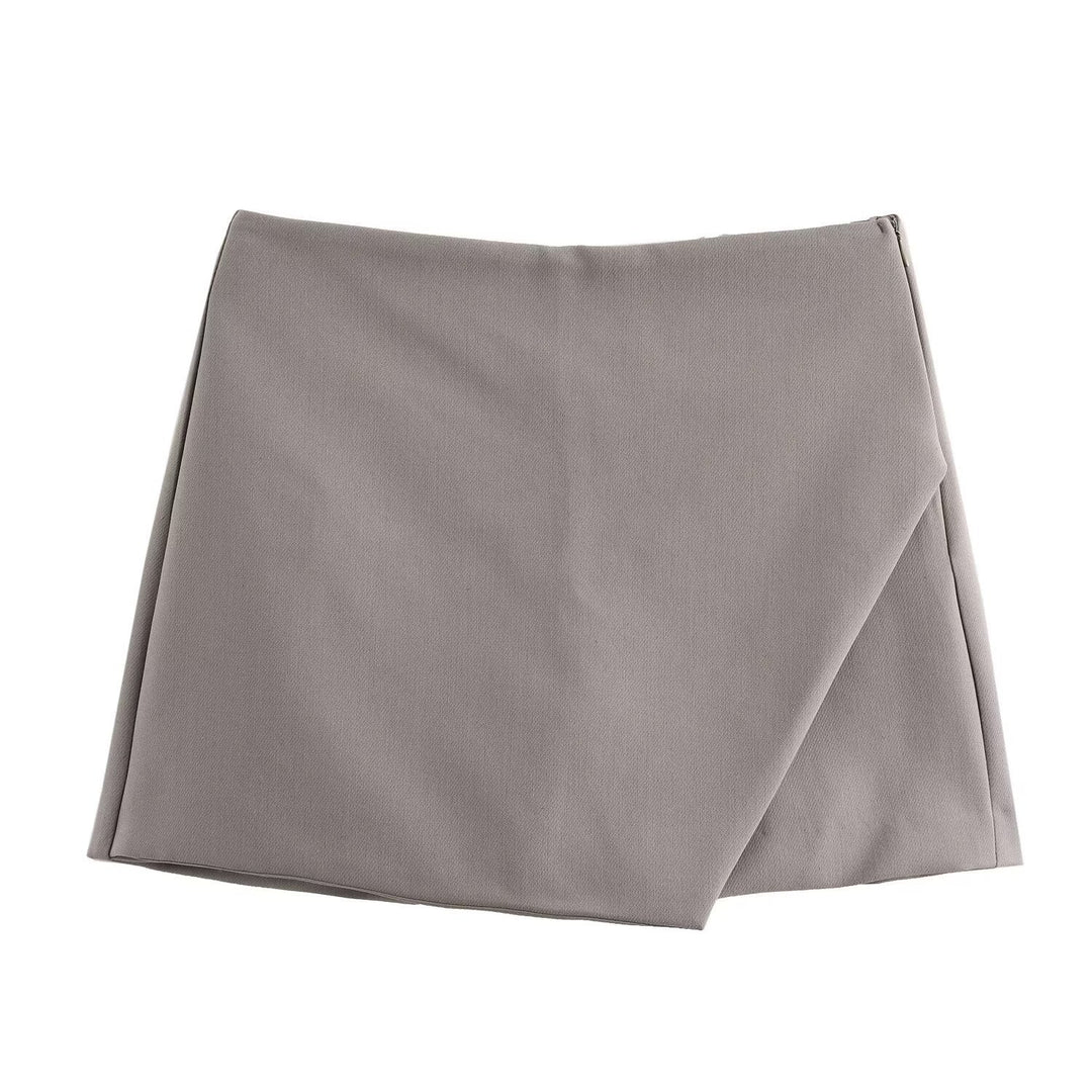 Damen modische Wickel-Shorts aus hochwertigem, elastischem Material EB