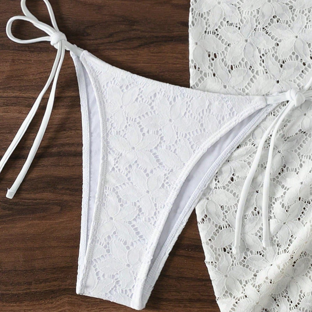 Damen Spitze Bikini-Set EB
