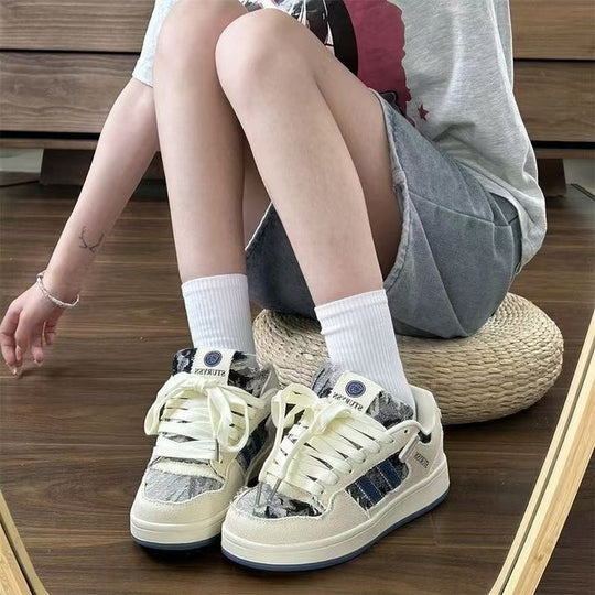 Damen Sportliche Freizeitsneaker mit innovativem Design und atmungsaktiven Einsätzen EB