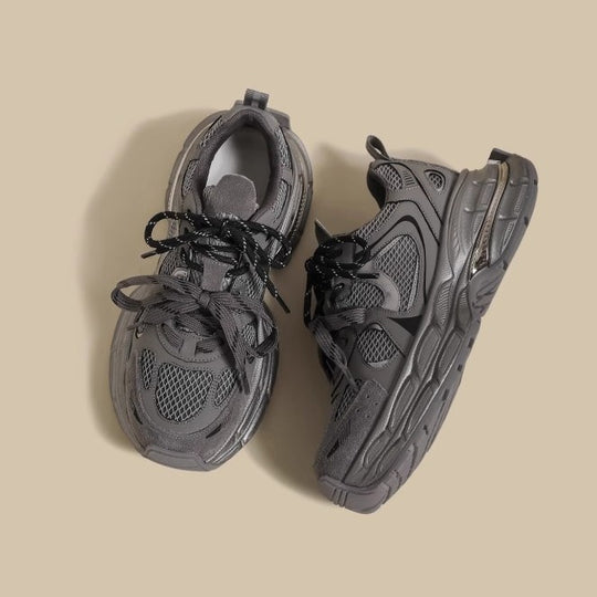 Damen Sportliche Lauf Sneakers mit atmungsaktiver Mesh-Oberfläche EB