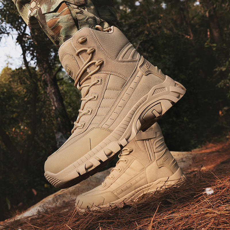 Herren Multif Funktionale Outdoor-Boots mit hohem Knöchelschutz und rutschfester Sohle EB