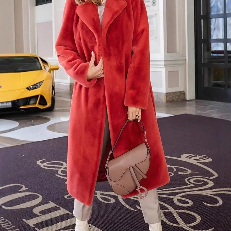 Damen elegante Fleecejacke mit modernem Schnitt und großzügigen Taschen EB