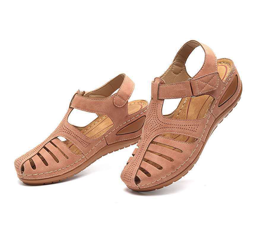 Damen Sandalen mit verstellbarem Riemendesign und atmungsaktivem Obermaterial EB