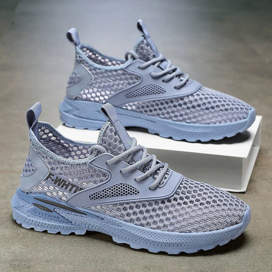 Damen Atmungsaktive Freizeitsneakers mit flexibler Sohle und leichter Mesh-Oberfläche EB