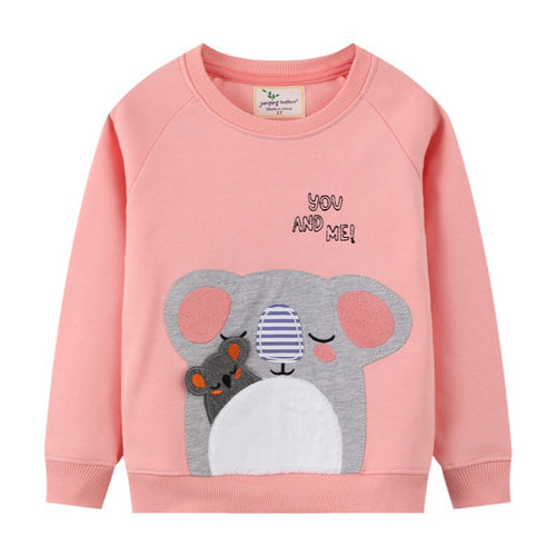 Mädchen Sweatshirt mit niedlichem Koala-Motiv EB