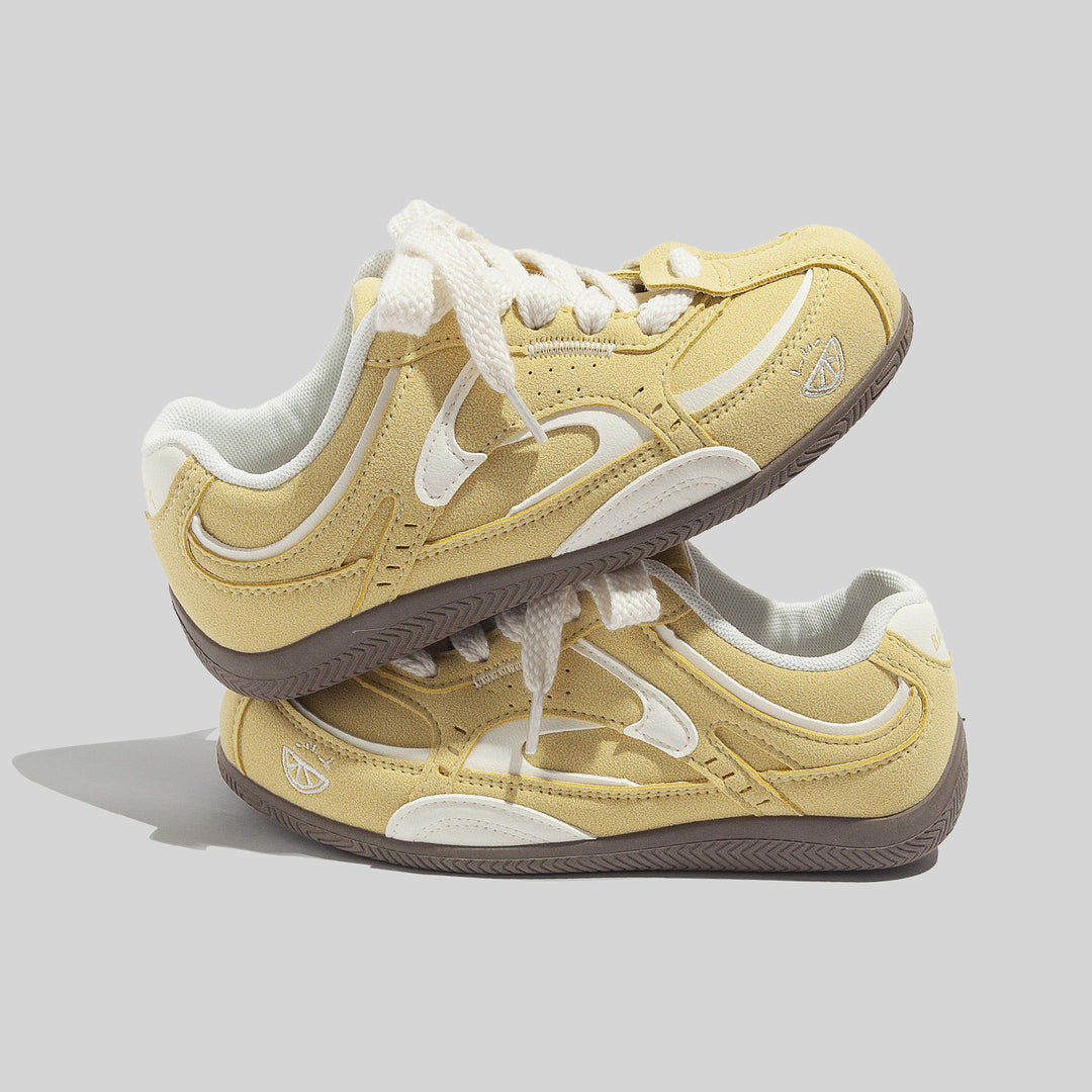 Damen Sportliche Sneakers mit atmungsaktivem Obermaterial und rutschfester Sohle EB
