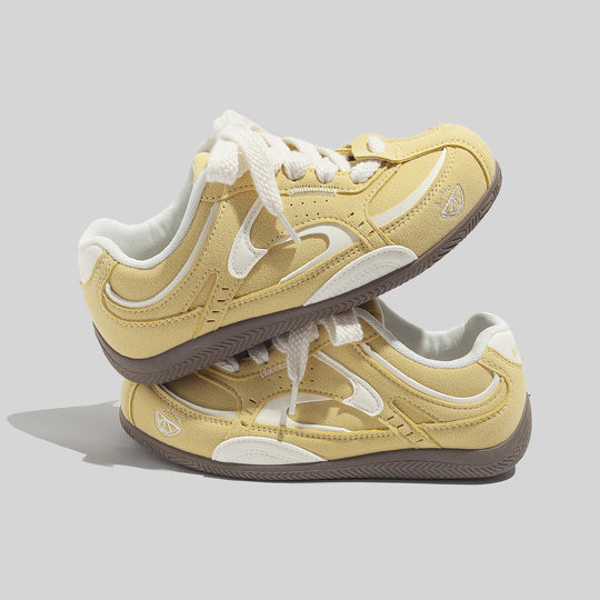 Damen Sportliche Sneakers mit atmungsaktivem Obermaterial und rutschfester Sohle EB