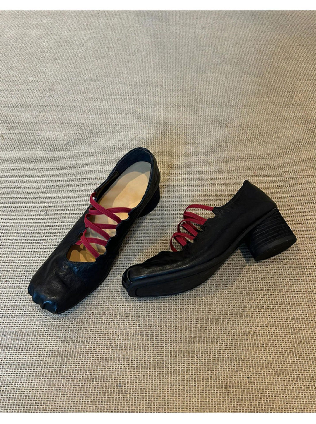 Damen Ballerinas mit modischem Schnür-Design und eleganter Passform EB